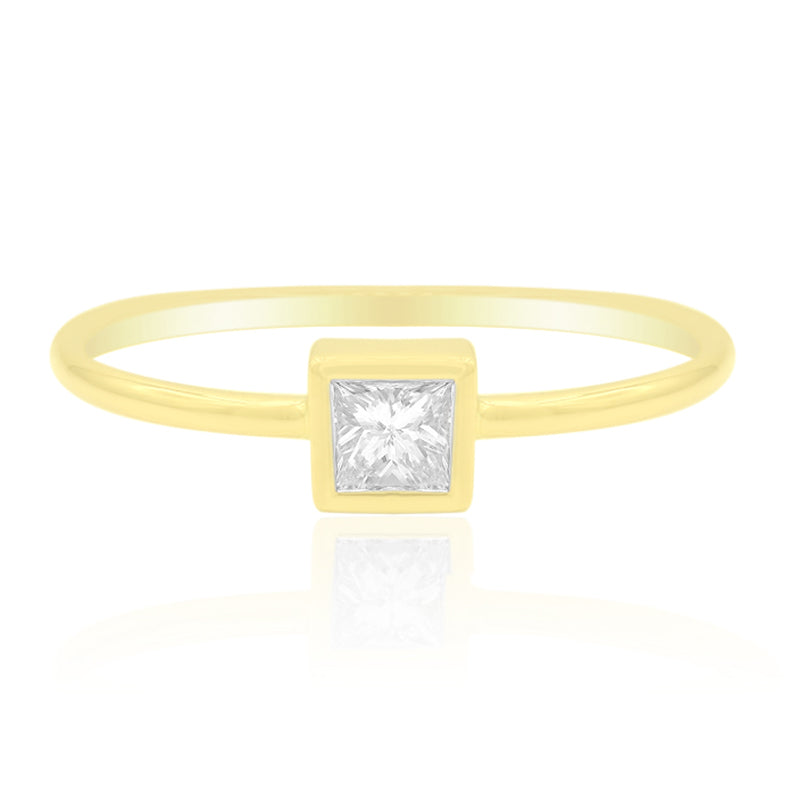 SI1 (G) Diamant-Goldring (Annette)