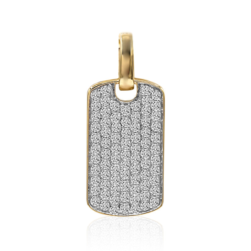 SI1 (G) Brillant-Goldanhänger (Annette)