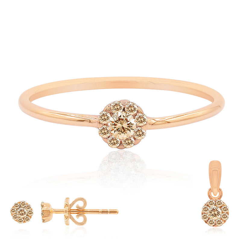 SI1 Argyle-Rose de France-Brillant-Goldset (Annette)